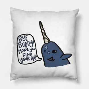 Mr Narwhal Pillow