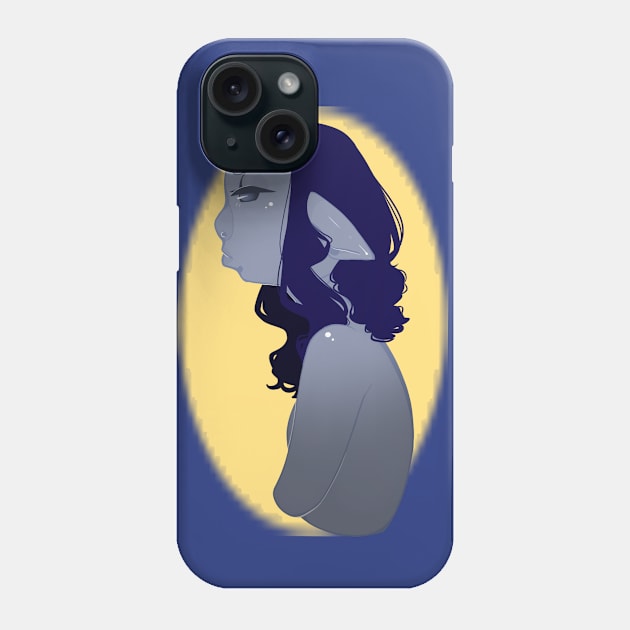 Feeling blue Phone Case by panthera