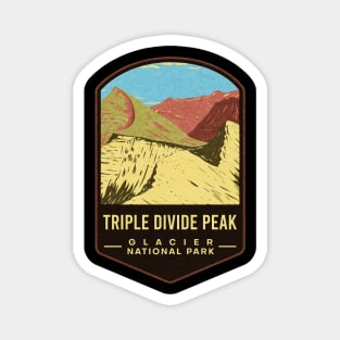 Triple Divide Peak Glacier National Park Magnet