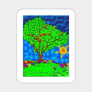 Trees Plants 37 (Style:1) Magnet