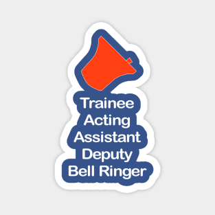 Trainee Bell Ringer (Dark Background) Magnet