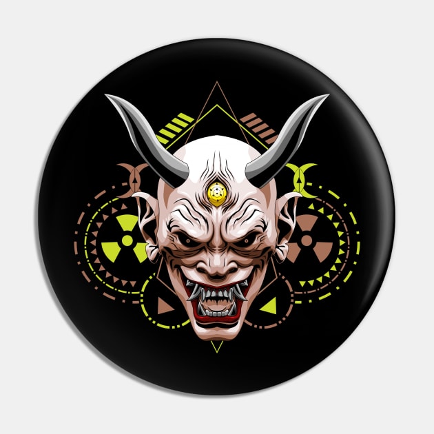 oni hanya mask Pin by SHINIGAMII