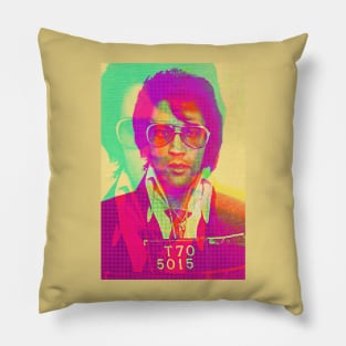 Elvis Mugshot Pillow