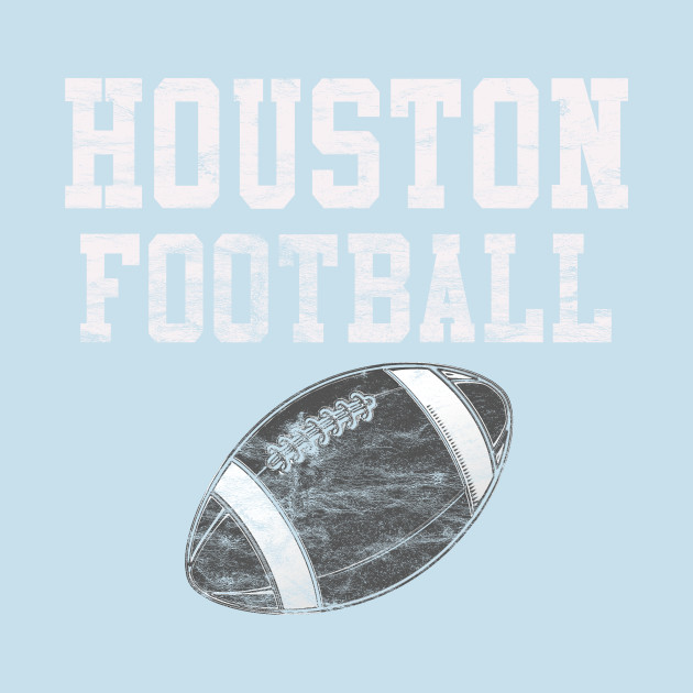 Disover Vintage Houston Football - Houston Football - T-Shirt