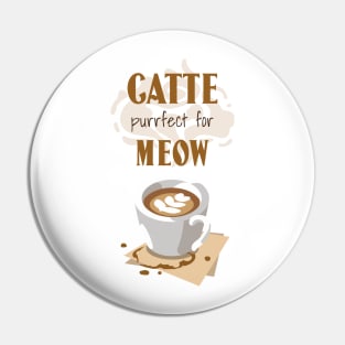 Catte purrfect for meow Pin