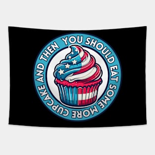 USA Patriot Cupcake - You should eat some more | Foodie | United States Flag | Sweet Tapestry
