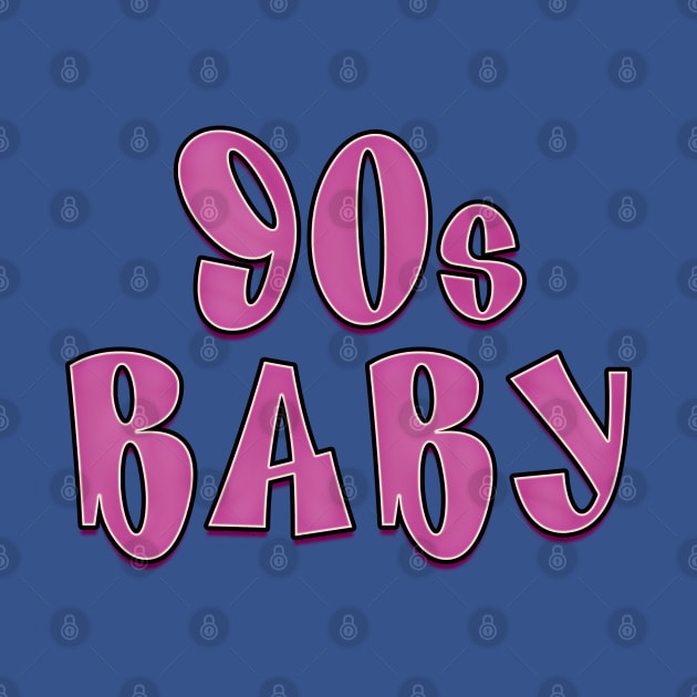 90s Baby by RoserinArt