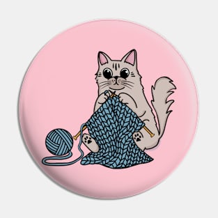 Crafty Cat Pin