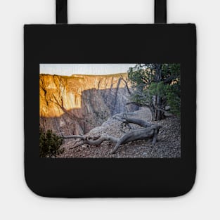 Sunset Black Canyon Gunnison Colorado Tote