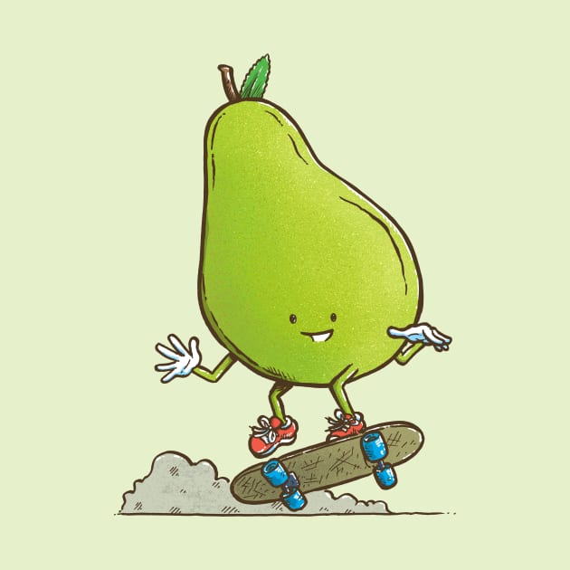 The Pear Skater by nickv47