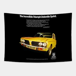 TRIUMPH DOLOMITE SPRINT - advert Tapestry