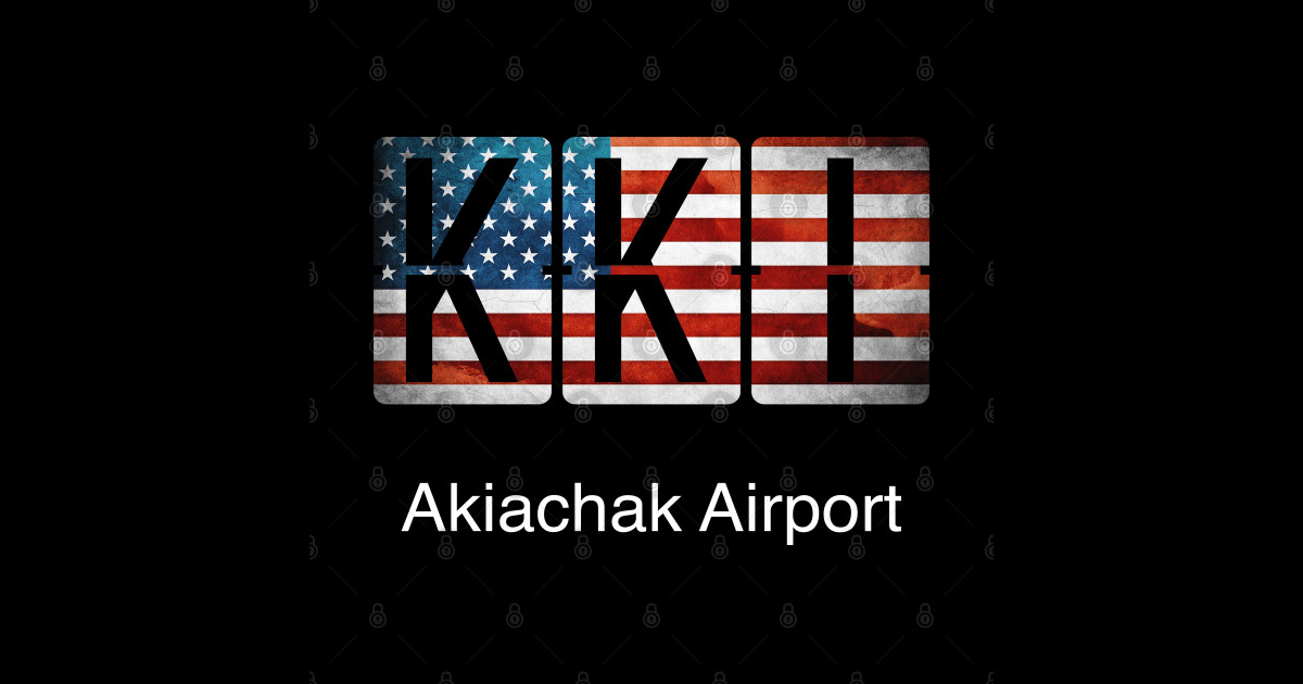 KKI Akiachak Airport Aviation Enthusiast TShirt TeePublic