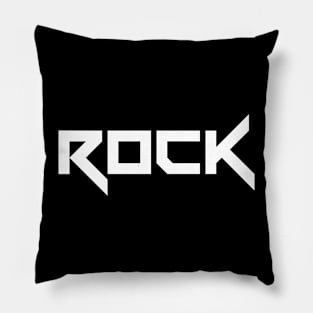 rock logo Pillow