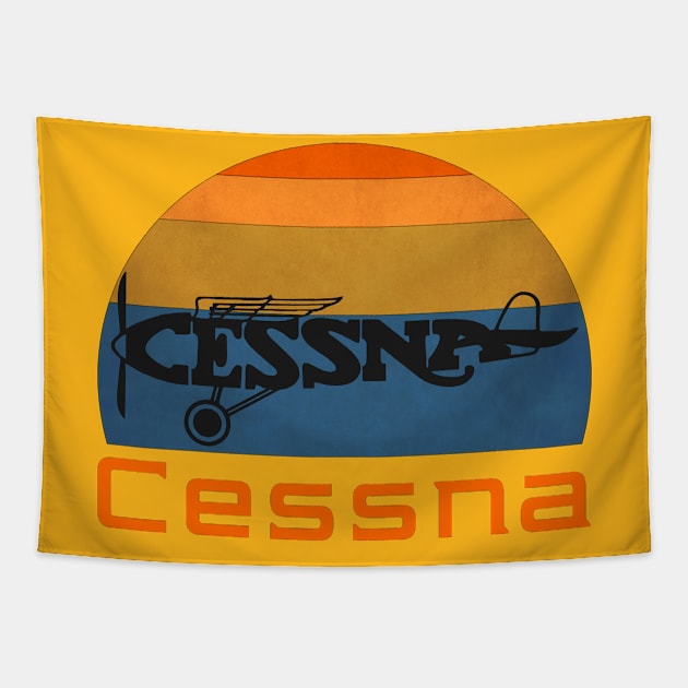 Cessna Logo Tapestry by BeeFest