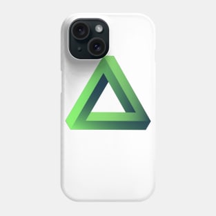 endless triangle (green) Phone Case