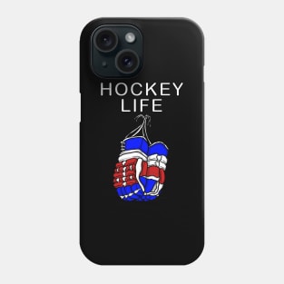 HOCKEY LIFE Ice Hockey Gloves Phone Case