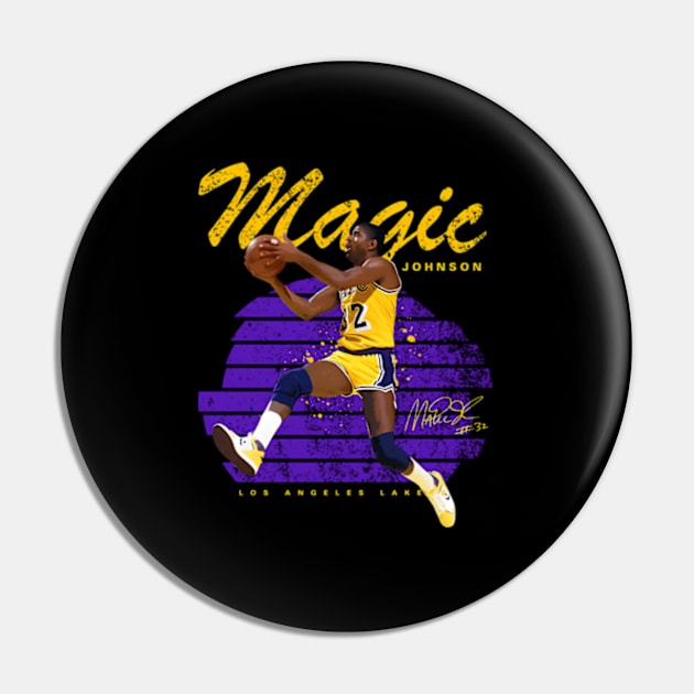 Magic Johnson Pin by binchudala