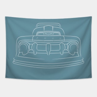 1952 Ford F-1 Pickup - Stencil Tapestry