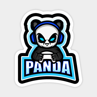 Player Panda Magnet