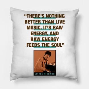 Little Richard Quote Pillow