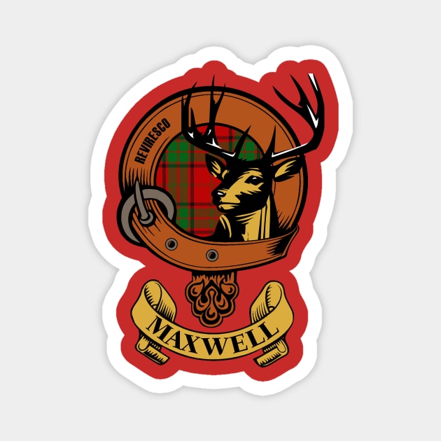 Maxwell Clan Crest Magnet by ToddPierce