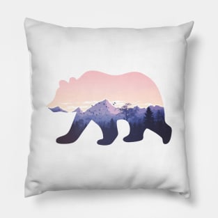 Bear's Adventure Pillow