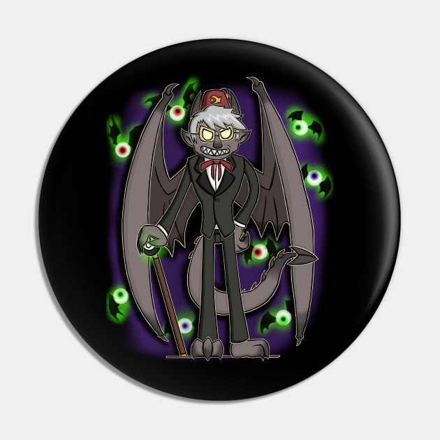 Greedy Gargoyle Pin by Dante6499