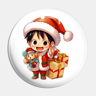 Christmas With Your Favorite Anime Pin