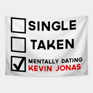 Mentally Dating Kevin Jonas Tapestry