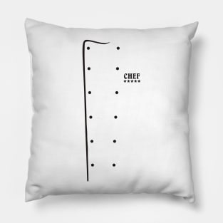 Simply Cook Sweater Design CHEF 5 Stars Pillow