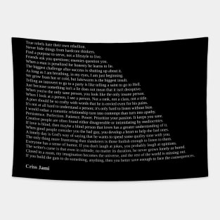 Criss Jami Quotes Tapestry