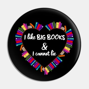 I like Big Books Pin