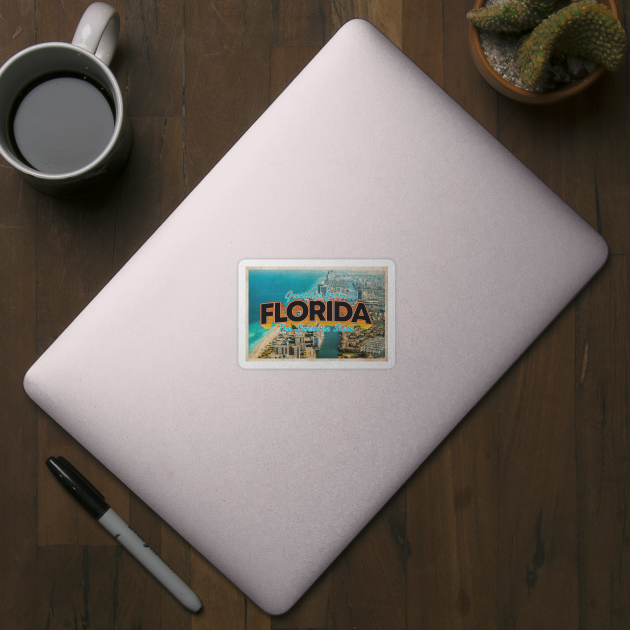 Florida Vintage Postcard | Beacon Design