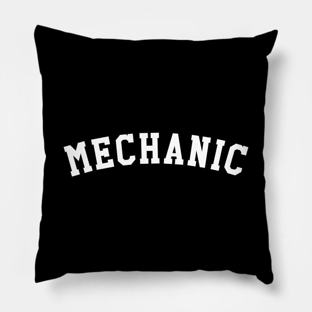 Mechanic Pillow by KC Happy Shop