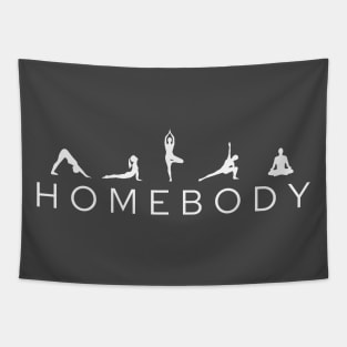 Homebody Yoga Lover Tapestry