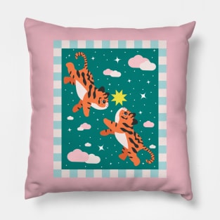 Cute tigers Pillow