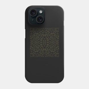 Abstract Collide Yellow Phone Case