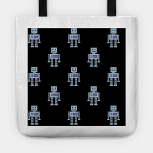 Robots - Black Tote