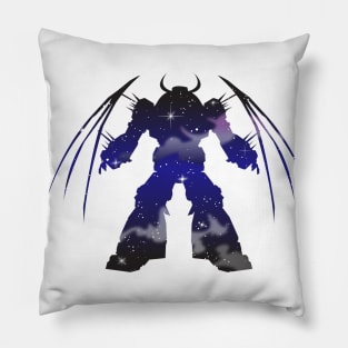 Robot silhouette (Universe) Pillow