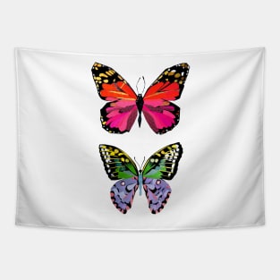 Two beautiful butterflies Tapestry