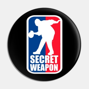 NBA Parody Logo Stanley The Office Basketball Player Pin