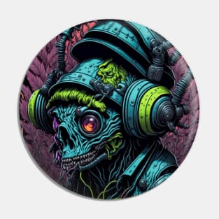 CRAMP ELECTRO RAVE Pin