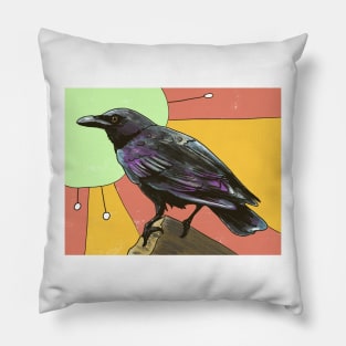 Crow Pillow