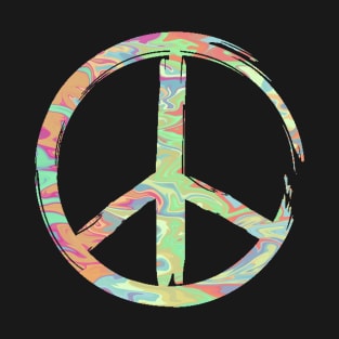 Acidic Peace Sign T-Shirt