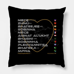 NIECE: Say ¿Qué? Top Ten Spoken (World) Pillow