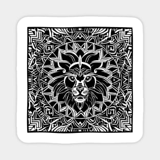 Boho Lion Magnet