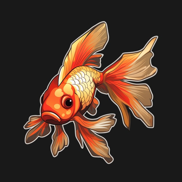 Goldfish Lovers Cute Goldfish by fromherotozero