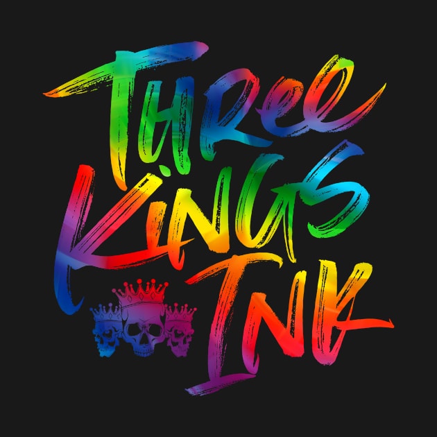 Three Kings Ink Pride Logo by Kate Stacy