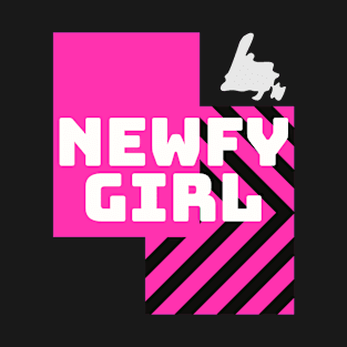 Newfie Girl T-Shirt