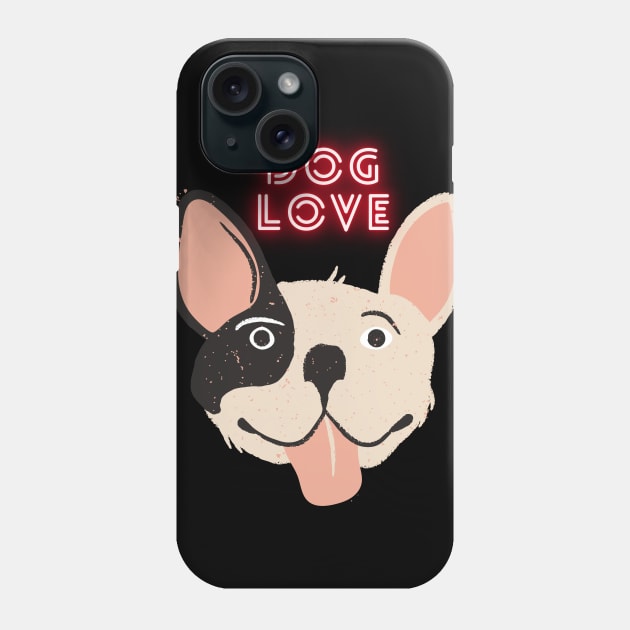 Love dog my family Phone Case by MeKong